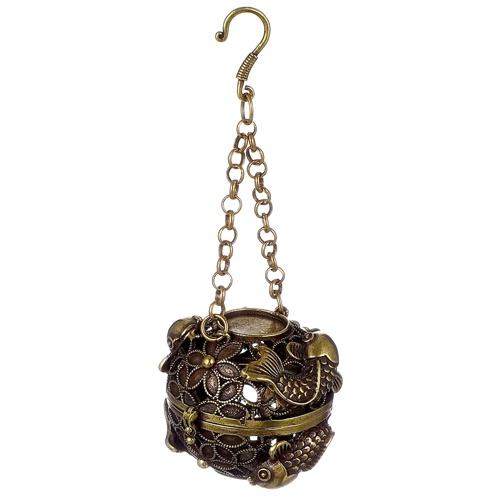Copper Incense Burner Aromatherapy Ball Home Supplies Essential Oil Holder Vintage Copper Decor Hanging Ball Pendan
Copper Incense Burner Aromatherapy Ball Home Supplies Essential Oil Holder Vintage Copper Decor Hanging Ball Pendan