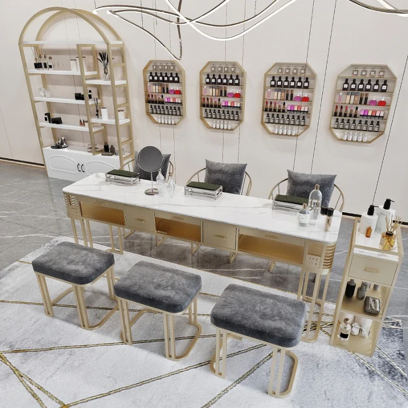 Salon Equipment Table Nails Manicure Professional Nail Makeup Organizer Desk Aesthetic Tables Furniture Gel Mesas De Manicura
Salon Equipment Table Nails Manicure Professional Nail Makeup Organizer Desk Aesthetic Tables Furniture Gel Mesas De Manicura