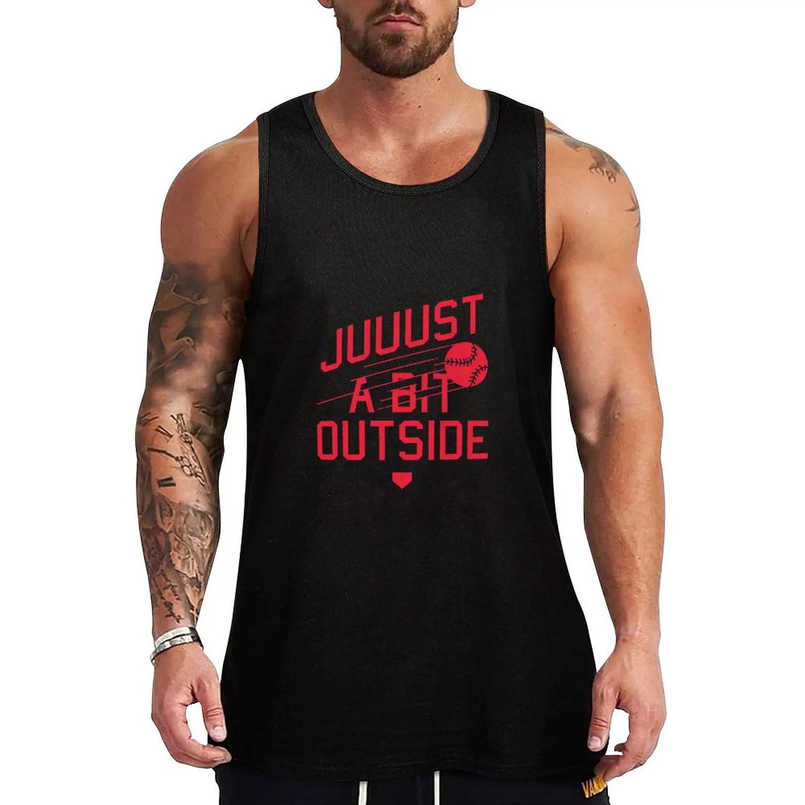 Just A Bit Outside Tank Top Bodybuilding clothing man fitness clothing for men
Just A Bit Outside Tank Top Bodybuilding clothing man fitness clothing for men
