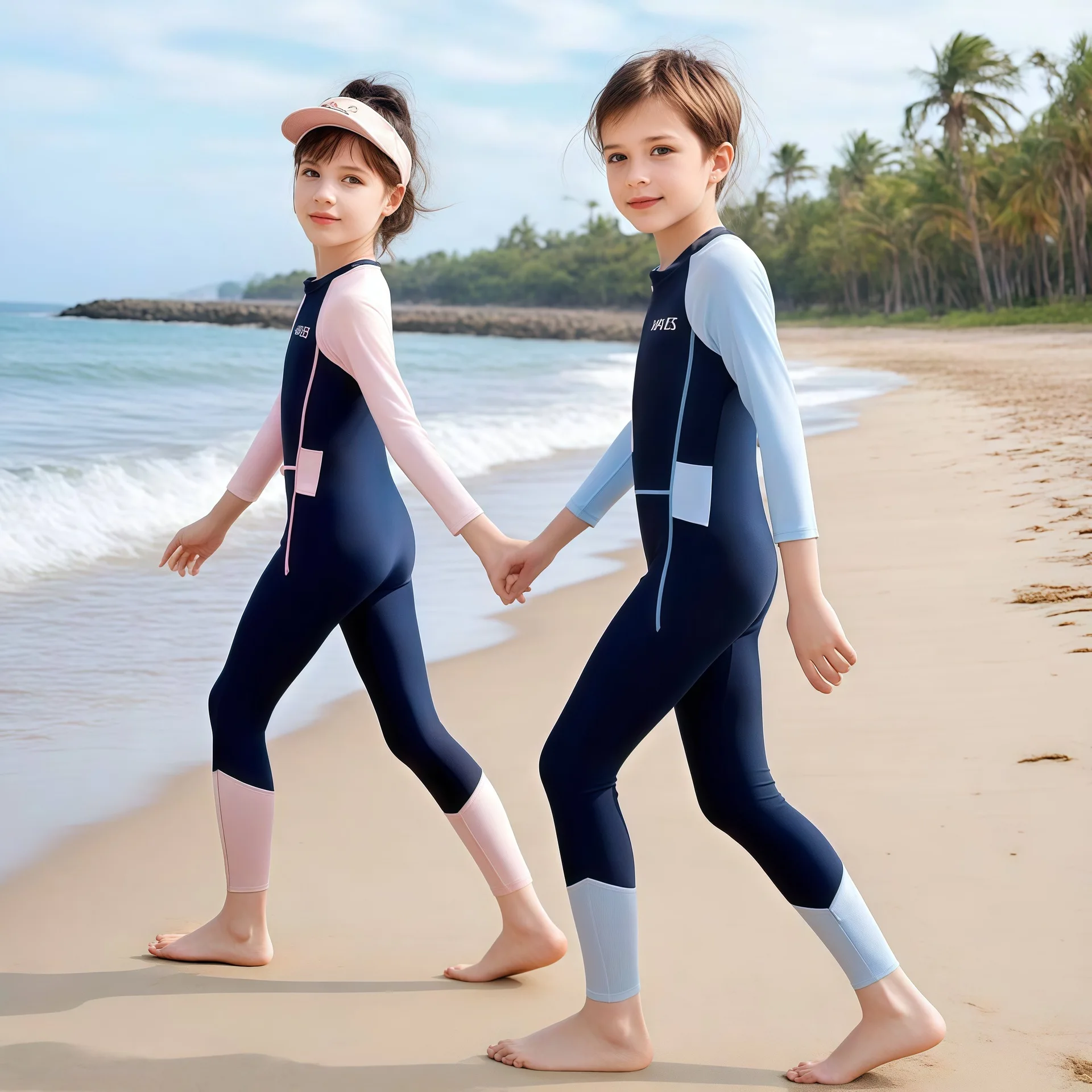 One Piece Children Swimwear 2026 New Korean Style Long Sleeve Bathing Suit Professional Sports Swimsuit
One Piece Children Swimwear 2026 New Korean Style Long Sleeve Bathing Suit Professional Sports Swimsuit