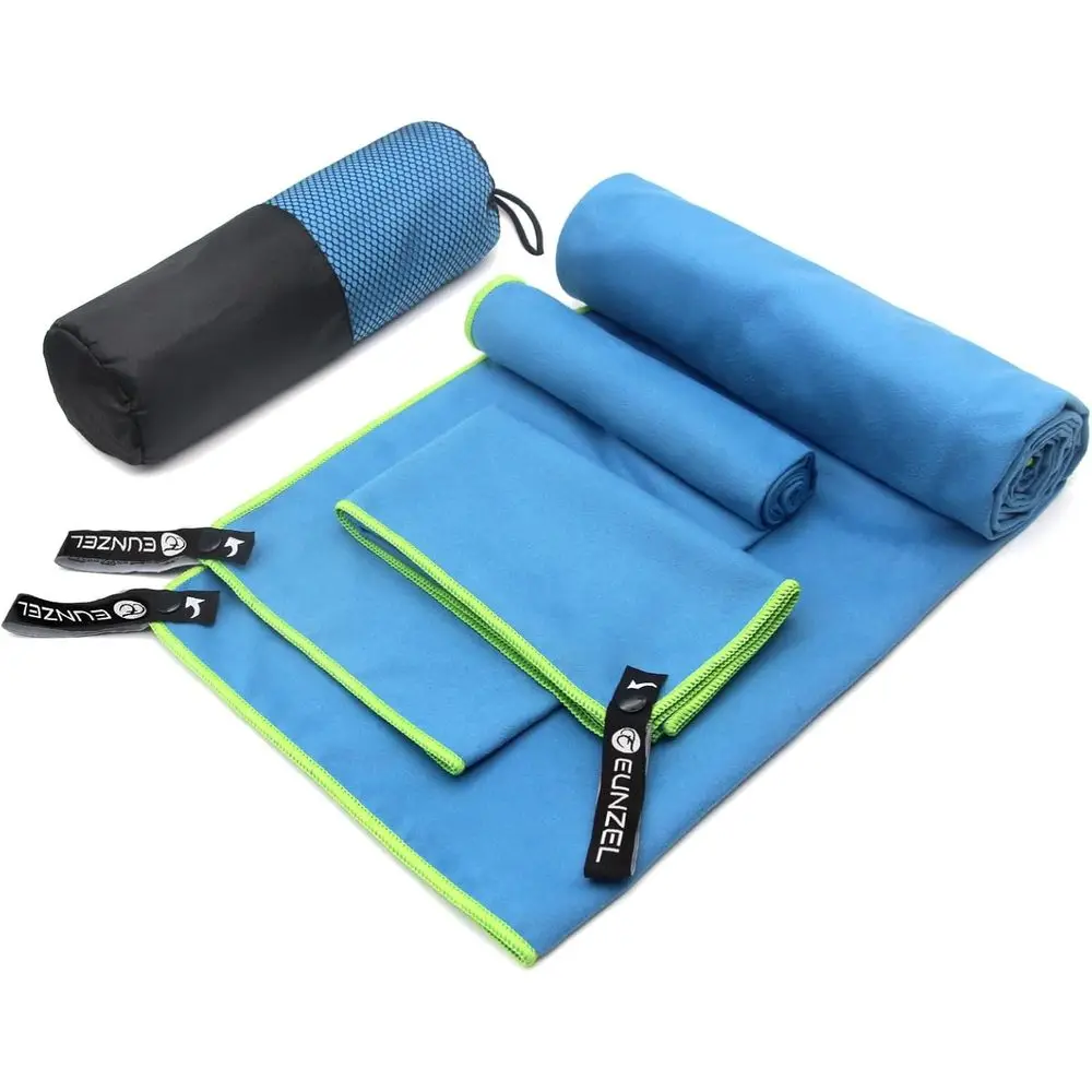 Compact Quick-Drying Towel Set, Ideal for Camping, Beach, Gym, Sports, and Pool, Blue
Compact Quick-Drying Towel Set, Ideal for Camping, Beach, Gym, Sports, and Pool, Blue