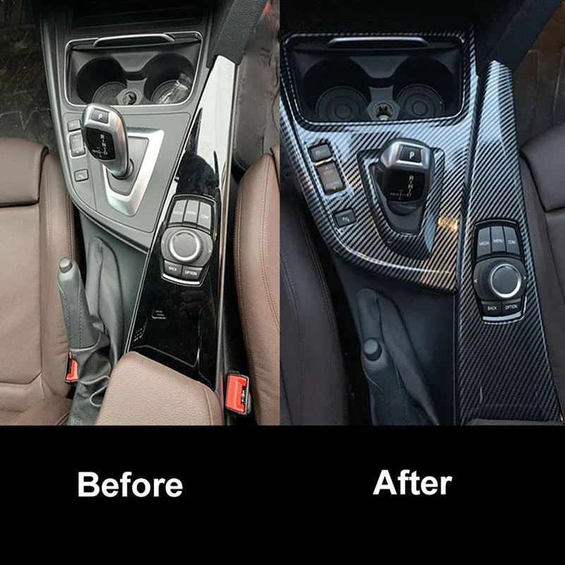 1PC Carbon Fibre Style Interior Shift Panel Trim ABS Plastic for BMW F32 F33 F36 320i 430i 2016-2019 2018
1PC Carbon Fibre Style Interior Shift Panel Trim ABS Plastic for BMW F32 F33 F36 320i 430i 2016-2019 2018