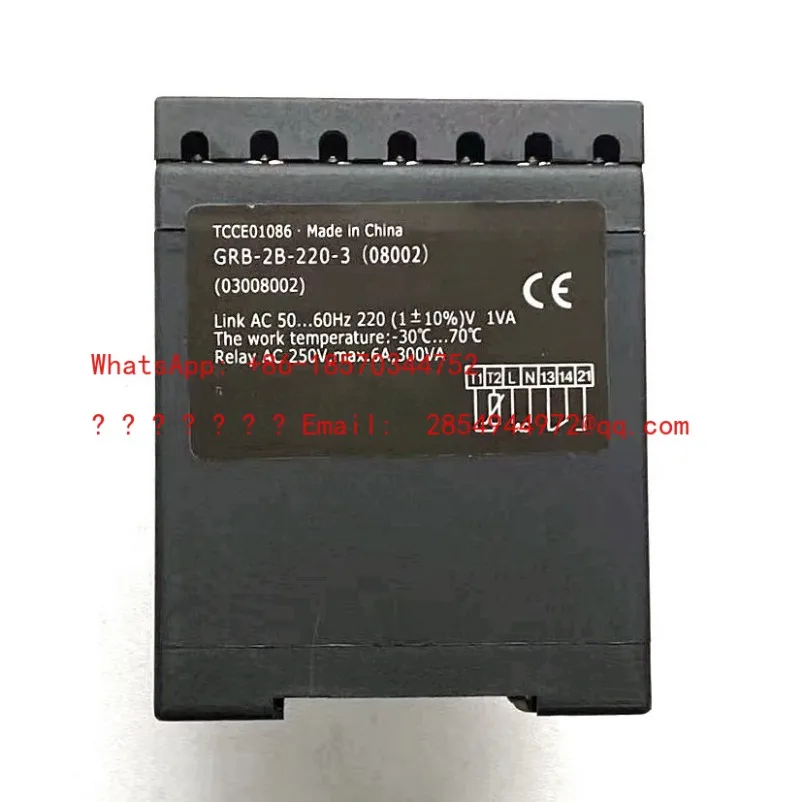 Temperature Control Module GRB-2B/C-220-3 GRB-3B-220-3 Motor Protector
Temperature Control Module GRB-2B/C-220-3 GRB-3B-220-3 Motor Protector