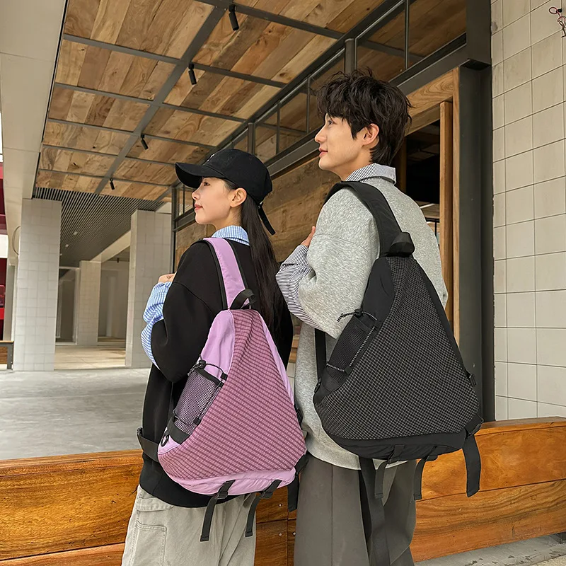 2025 Новый уличный модный рюкзак унисекс, пригородная сумка через плечо, персонализированная повседневная сумка через плечо большой вместимости
2025 Новый уличный модный рюкзак унисекс, пригородная сумка через плечо, персонализированная повседневная сумка через плечо большой вместимости