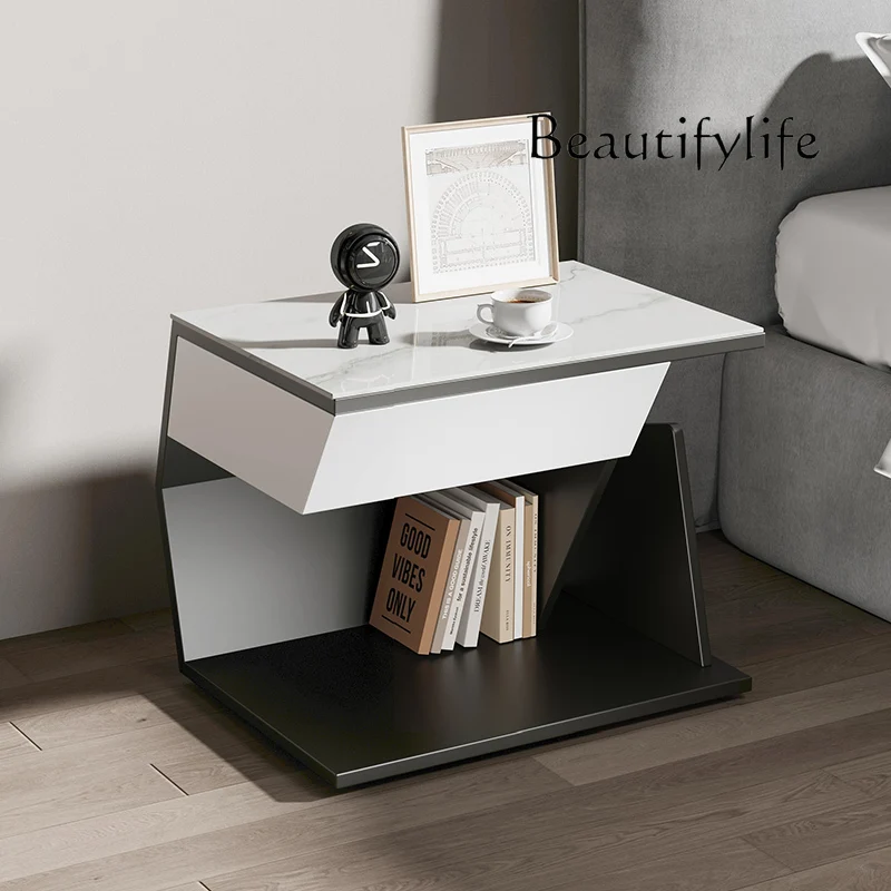 Advanced designer paint simple modern bedside table small apartment bedroom storage cabinet Italian light luxury bedside table
Advanced designer paint simple modern bedside table small apartment bedroom storage cabinet Italian light luxury bedside table