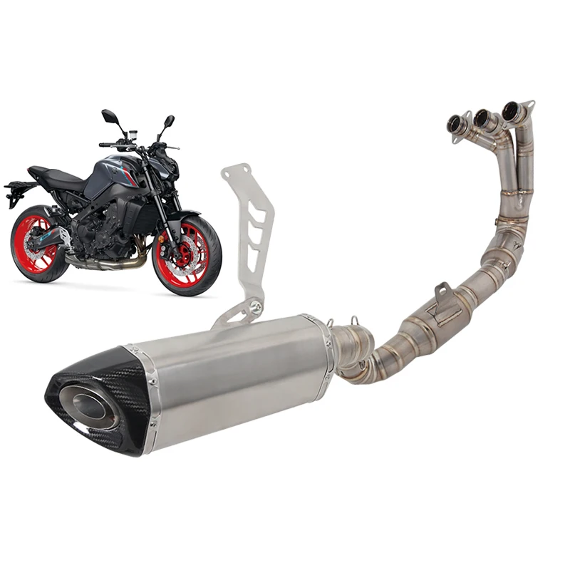 Полная выхлопная система мотоцикла из титанового сплава для Yamaha MT-09 FZ-09 XSR900 MT09 2021, передняя труба, катализатор, глушитель DB Killer
Полная выхлопная система мотоцикла из титанового сплава для Yamaha MT-09 FZ-09 XSR900 MT09 2021, передняя труба, катализатор, глушитель DB Killer