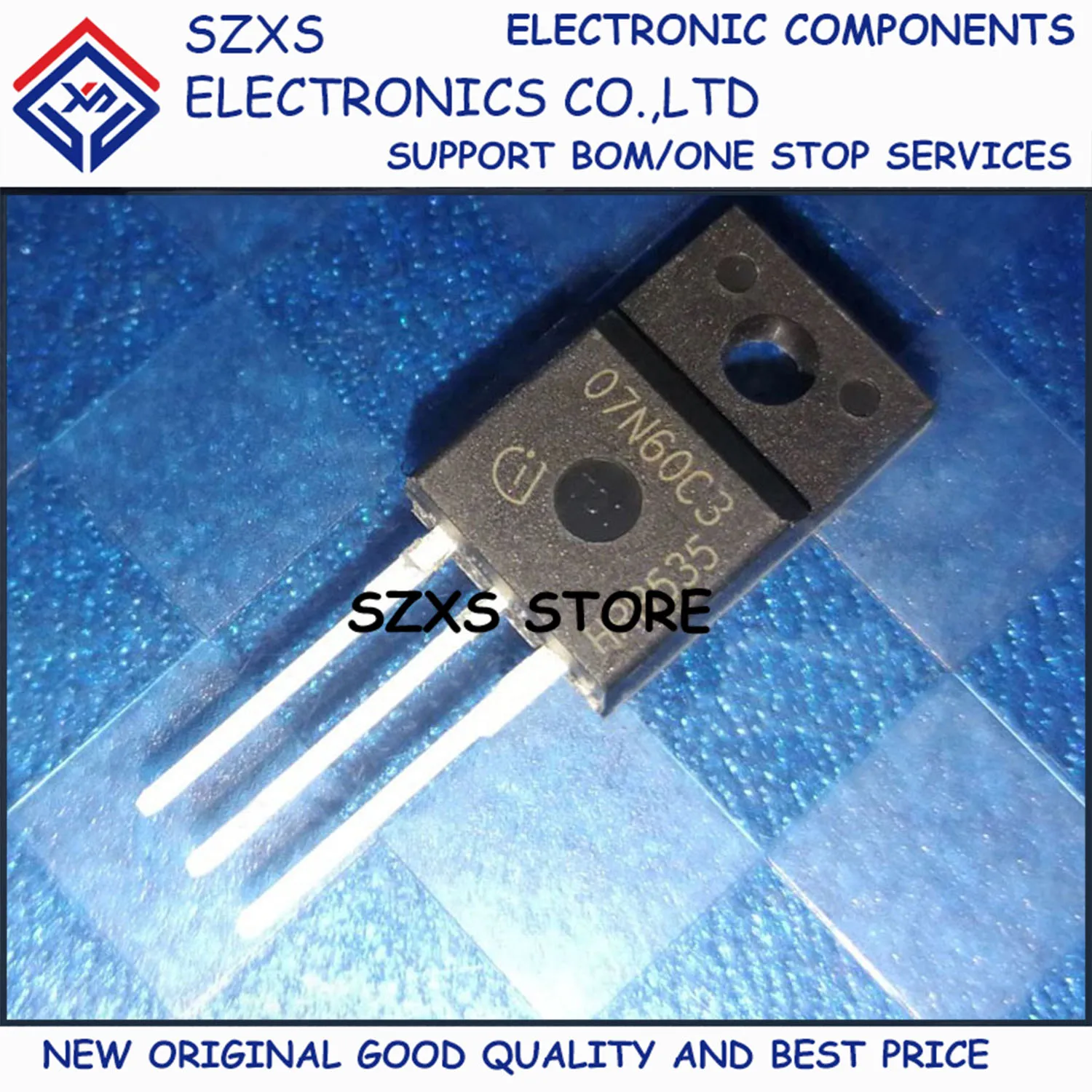 New Original 10Pcs 07N60C3 SPA07N60C3 TO-220F 650V 7.3A MOSFET Field-effect Transistor In Stock Good Quality
New Original 10Pcs 07N60C3 SPA07N60C3 TO-220F 650V 7.3A MOSFET Field-effect Transistor In Stock Good Quality