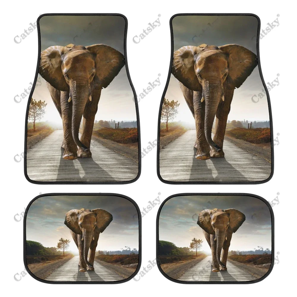 Автомобильные коврики в виде слона, нескользящие резиновые коврики, 4 шт. в упаковке для автомобильных аксессуаров, напольные коврики для внедорожников и грузовиков
Автомобильные коврики в виде слона, нескользящие резиновые коврики, 4 шт. в упаковке для автомобильных аксессуаров, напольные коврики для внедорожников и грузовиков