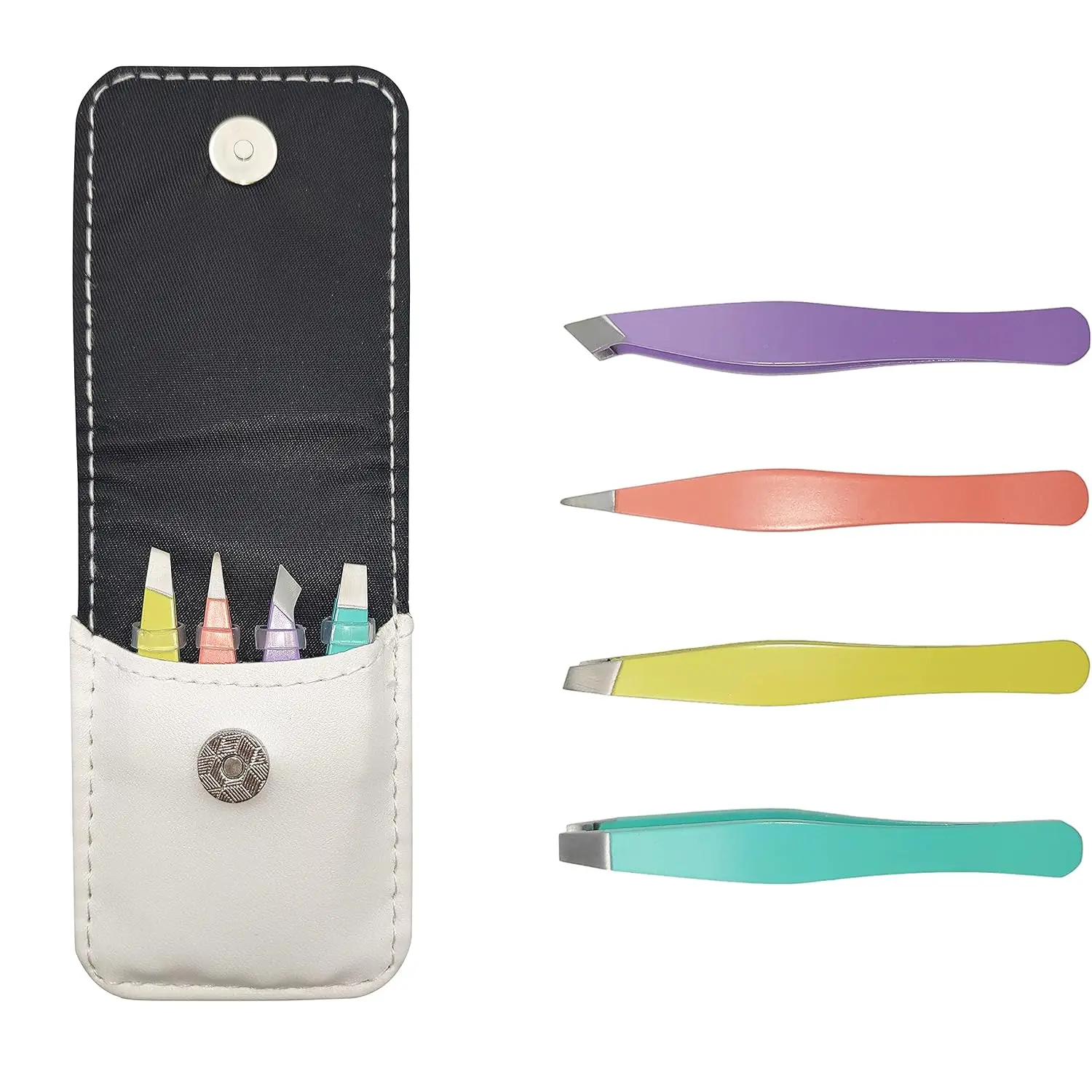Best Mini Eyebrow Tweezers Set - Precision Stainless Steel for Travel & Facial Hair Removal
Best Mini Eyebrow Tweezers Set - Precision Stainless Steel for Travel & Facial Hair Removal