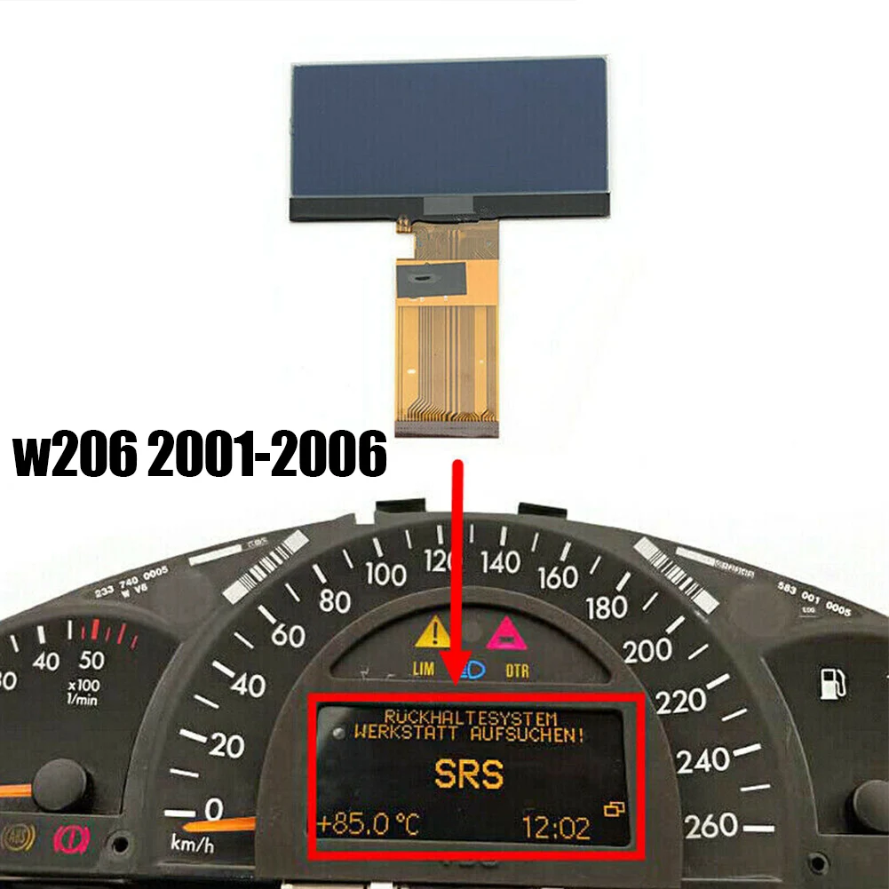 LCD Display Screen For Mercedes C-class W203 2001-2006 For G-Class W463 2002-2006 Instrument Cluster Pixel Repair
LCD Display Screen For Mercedes C-class W203 2001-2006 For G-Class W463 2002-2006 Instrument Cluster Pixel Repair