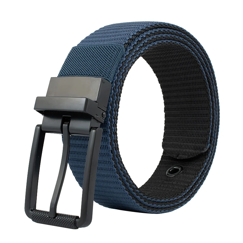 Hot Selling Men Belt Rotatable Alloy Pin Buckle Double Sided Use Canvas Belt Canvas Simple Men & Women Jeans Sport Belt
Hot Selling Men Belt Rotatable Alloy Pin Buckle Double Sided Use Canvas Belt Canvas Simple Men & Women Jeans Sport Belt