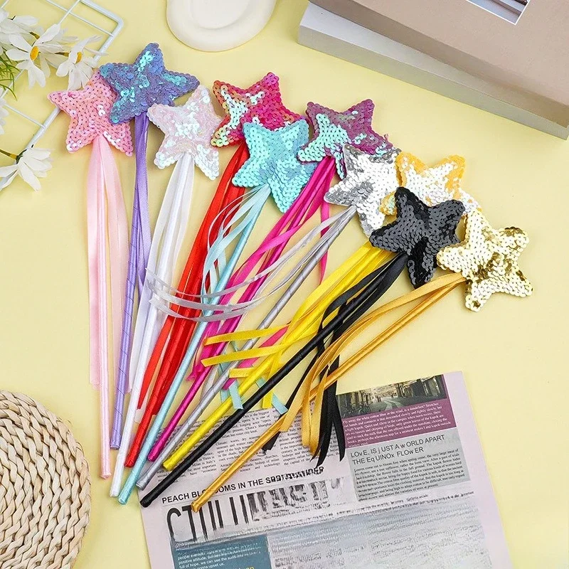 20pcs Children's Fairy Stick Halloween Princess Angel Wands Cute Five Pointed Star Cane Performance Props Party Dress Up
20pcs Children's Fairy Stick Halloween Princess Angel Wands Cute Five Pointed Star Cane Performance Props Party Dress Up