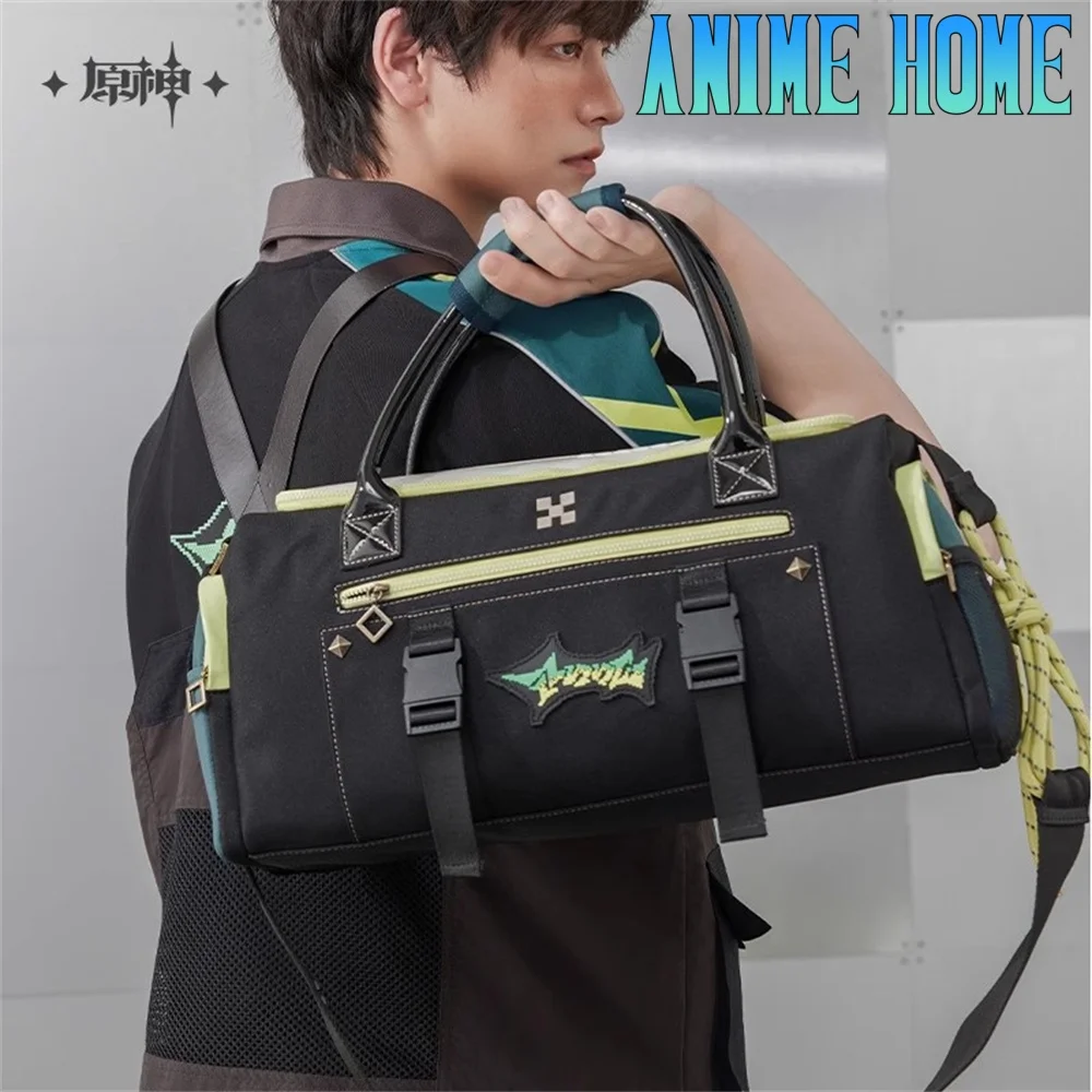 Official Genshin Impact Kinich Sports Travel Bag For Women Men Handbag Props Shouder Crossbody Bags Game Cosplay
Official Genshin Impact Kinich Sports Travel Bag For Women Men Handbag Props Shouder Crossbody Bags Game Cosplay