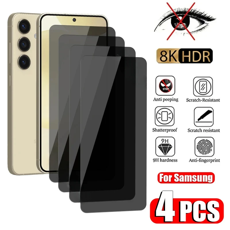 4PCS Anti-spy Glass for Samsung A55 A35 A25 A15 A52S A23 5G A72 Privacy Screen Protector for Samsung A73 A53 A33 A13 A22 A32 5G
4PCS Anti-spy Glass for Samsung A55 A35 A25 A15 A52S A23 5G A72 Privacy Screen Protector for Samsung A73 A53 A33 A13 A22 A32 5G