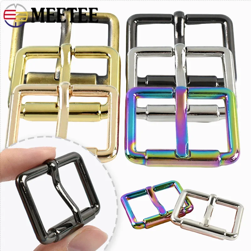 5Pcs Meetee 10-38mm Metal Buckle Bag Strap Adjuster Hook Roller Pin Buckles Tri-Glide Ring Clasp DIY Leather Hardware Accessory
5Pcs Meetee 10-38mm Metal Buckle Bag Strap Adjuster Hook Roller Pin Buckles Tri-Glide Ring Clasp DIY Leather Hardware Accessory