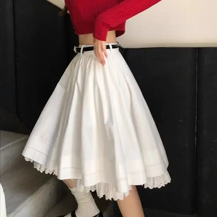 Lace Lace Skirt Women Spring Summer New Niche Design Sense Fresh Fashionable Ballet Blond Skirt
Lace Lace Skirt Women Spring Summer New Niche Design Sense Fresh Fashionable Ballet Blond Skirt