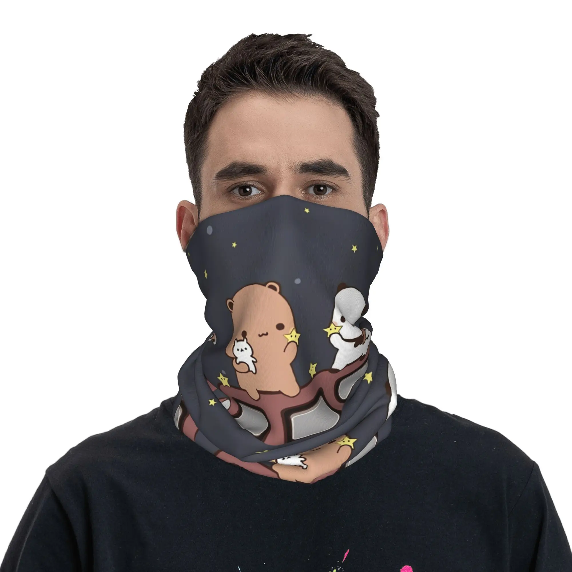 Cartoon Bubu Dudu Panda Bear Bandana Neck Cover Printed Balaclavas Magic Scarf Multi-use Cycling Fishing Unisex Adult Winter
Cartoon Bubu Dudu Panda Bear Bandana Neck Cover Printed Balaclavas Magic Scarf Multi-use Cycling Fishing Unisex Adult Winter