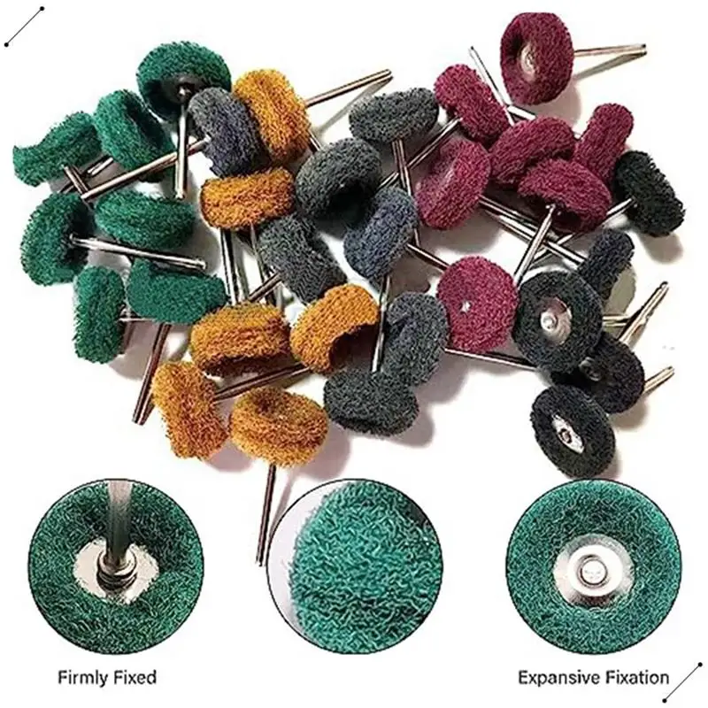 Buffing Polishing Wheel Set Nylon Fiber Brushed Grinding Head 80/150/240/600 Grit
Buffing Polishing Wheel Set Nylon Fiber Brushed Grinding Head 80/150/240/600 Grit