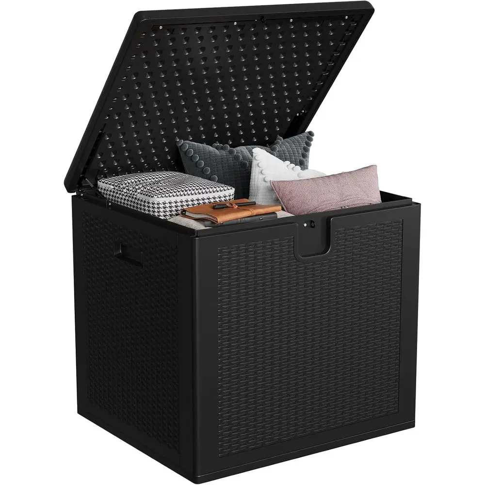 80 Gallon Resin Deck Box - Lockable, Waterproof Outdoor Storage with UV Protection for Patio, Garden, and Poolside Use (Black)
80 Gallon Resin Deck Box - Lockable, Waterproof Outdoor Storage with UV Protection for Patio, Garden, and Poolside Use (Black)