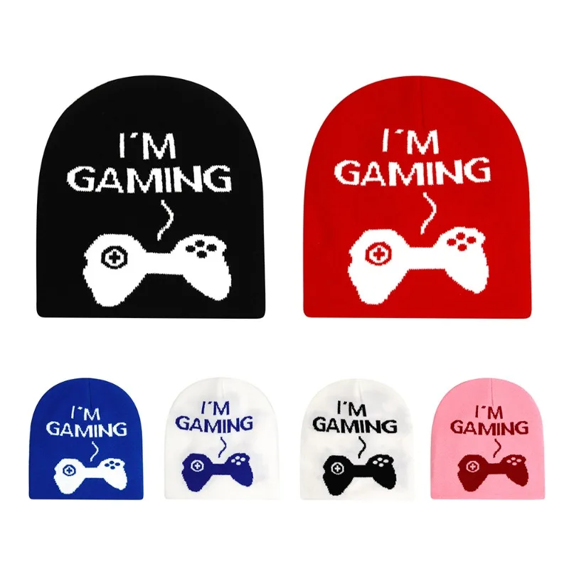 Теплая шапка-бини I'M GAMING для женщин и мужчин, пуловер на голову, гибкие универсальные шапки, теплая повседневная зимняя шапка Skullies
Теплая шапка-бини I'M GAMING для женщин и мужчин, пуловер на голову, гибкие универсальные шапки, теплая повседневная зимняя шапка Skullies
