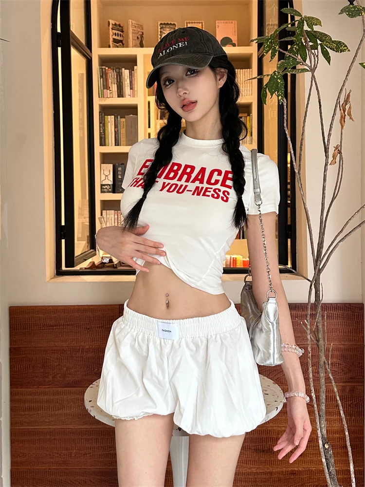 Sisjuly Hong Kong Style Short Sleeve T-Shirt And Shorts Set for Girls Casual Sportswear round Neck Pullover Letter Print
Sisjuly Hong Kong Style Short Sleeve T-Shirt And Shorts Set for Girls Casual Sportswear round Neck Pullover Letter Print