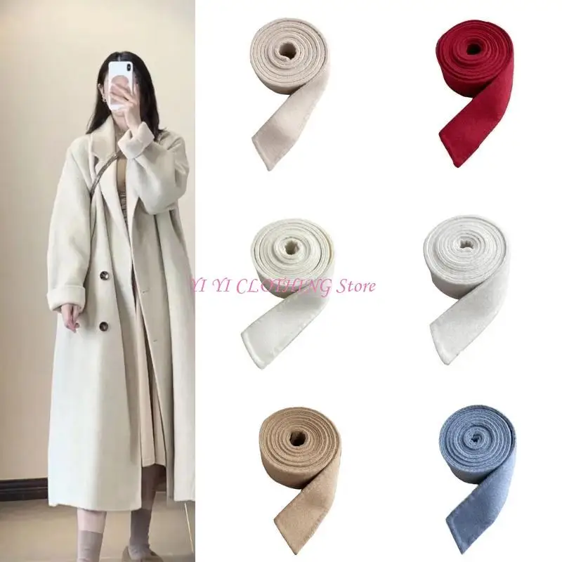 N5KF Women Belt Brushed Wear Resistant Adjustable Length Decorate Woolen Coat Belt
N5KF Women Belt Brushed Wear Resistant Adjustable Length Decorate Woolen Coat Belt