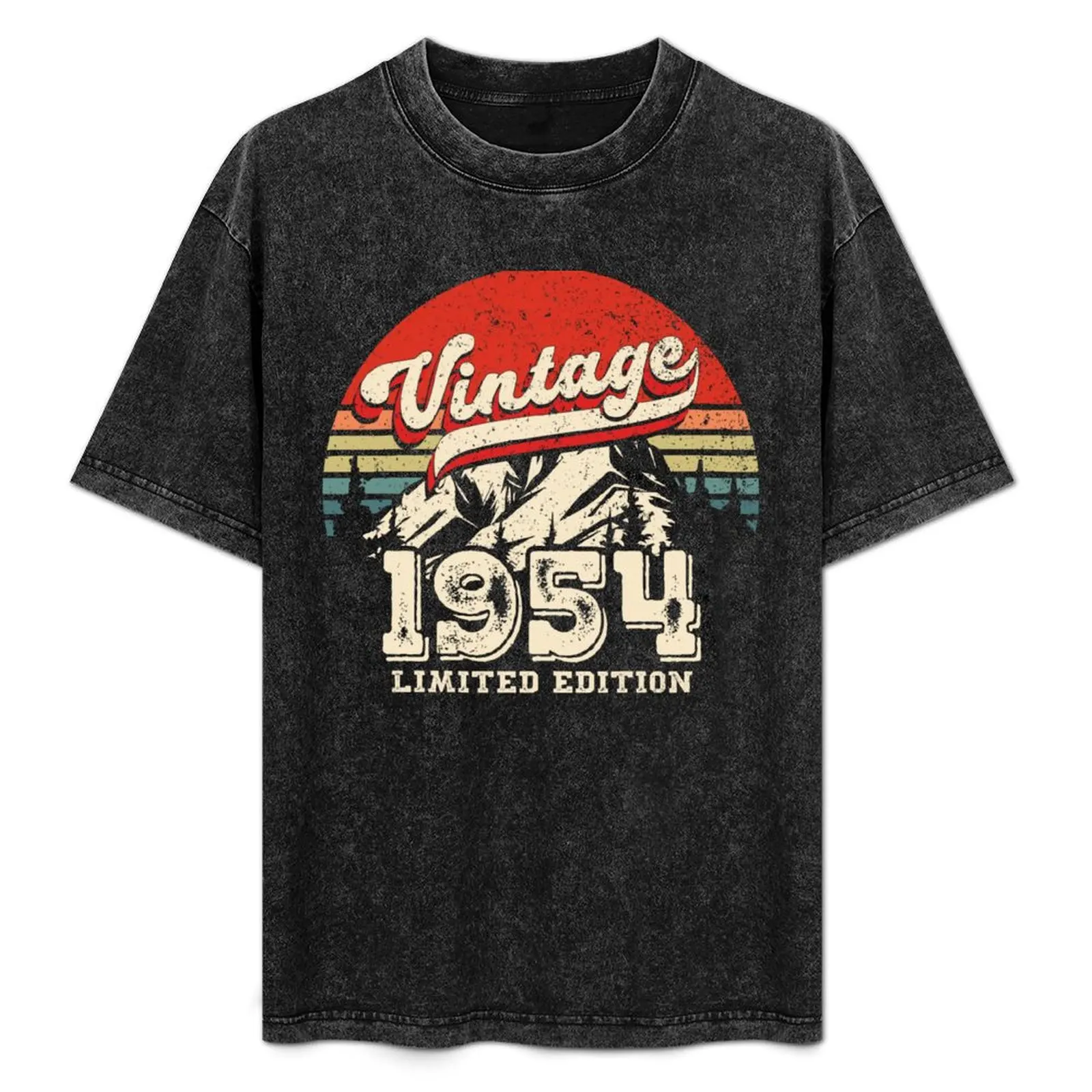 Vintage 1954 Birthday Gift Retro Distressed 70th T-Shirt Big Size Simple T-Shirt
Vintage 1954 Birthday Gift Retro Distressed 70th T-Shirt Big Size Simple T-Shirt