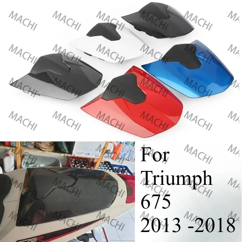 Для Triumph 675 2013-2018 обтекатель сиденья мотоцикла 2014 2015 2016 2017, верхняя крышка заднего пассажирского сиденья, задняя крышка, обтекатель
Для Triumph 675 2013-2018 обтекатель сиденья мотоцикла 2014 2015 2016 2017, верхняя крышка заднего пассажирского сиденья, задняя крышка, обтекатель