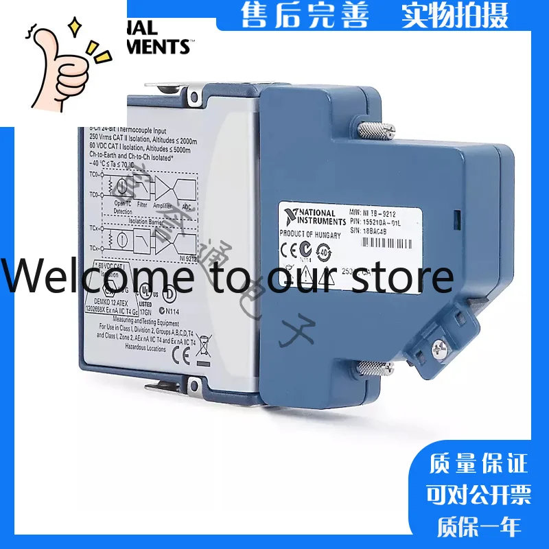 NI-9212 C Series, Temperature, Input, Module 78 2975-01