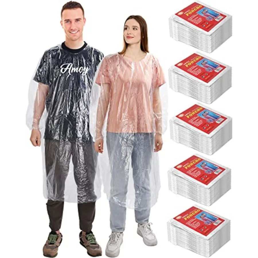 80 Pack Disposable Adult Rain Ponchos Bulk Wedding Family Travel Theme Parks Homeless Hooded Elastic Outdoor Raincoat
80 Pack Disposable Adult Rain Ponchos Bulk Wedding Family Travel Theme Parks Homeless Hooded Elastic Outdoor Raincoat