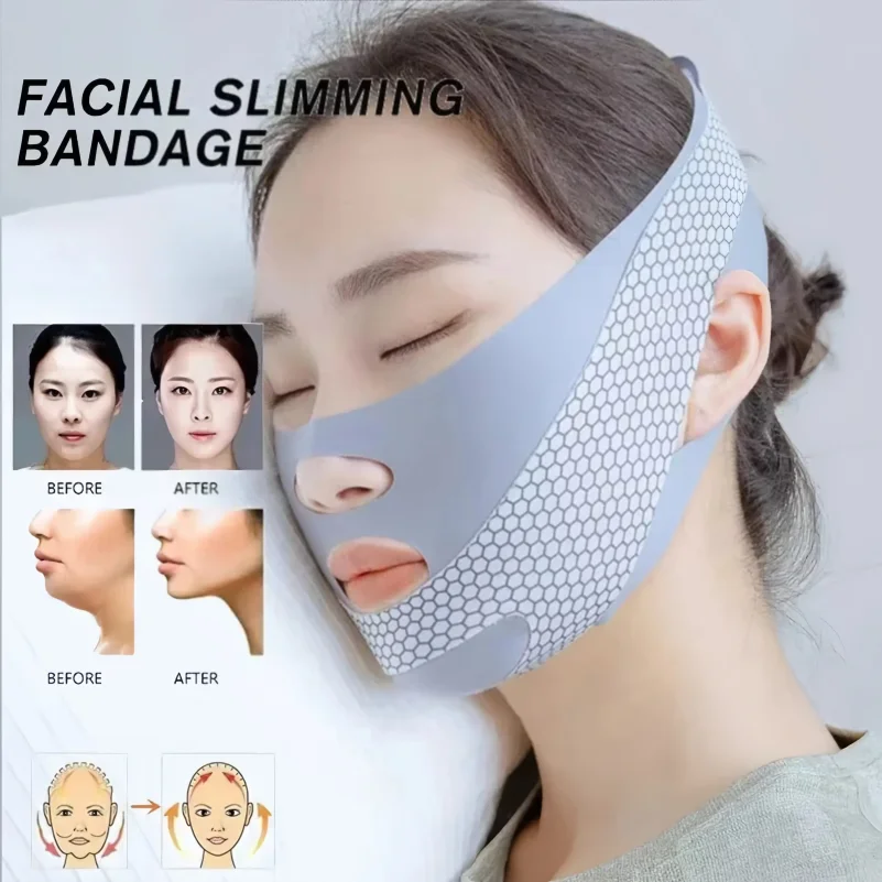 V-Shape Face Slimming Band – Reduce Double Chin & Lift Facial Skin While You Sleep – Relaxation Massage Band for Face Thinning
V-Shape Face Slimming Band – Reduce Double Chin & Lift Facial Skin While You Sleep – Relaxation Massage Band for Face Thinning