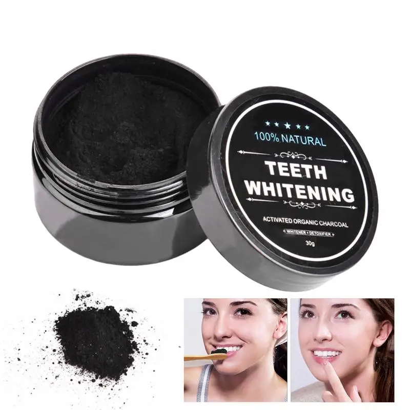 30g Black Tooth Powder Activated Charcoal Teeth Whitening Stain Remover Toothpaste Bright Tooth Powder Toothpaste Tooth Care
30g Black Tooth Powder Activated Charcoal Teeth Whitening Stain Remover Toothpaste Bright Tooth Powder Toothpaste Tooth Care