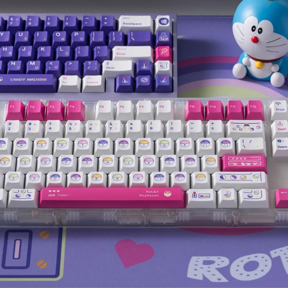 Candy Twister Theme Keycap Set PBT Custom Cute Pink Purple Girl KeyboardCap Cherry Profile Gaming KeyCap for Mechanical Keyboard
Candy Twister Theme Keycap Set PBT Custom Cute Pink Purple Girl KeyboardCap Cherry Profile Gaming KeyCap for Mechanical Keyboard