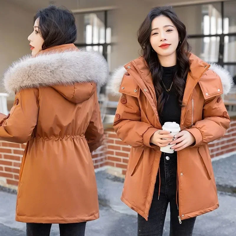 2023 New New Women Winter Jacket Casual Long Coat Wool Liner Hooded Parkas With Fur Collar Female Cotton Warm Snow Outwear
2023 New New Women Winter Jacket Casual Long Coat Wool Liner Hooded Parkas With Fur Collar Female Cotton Warm Snow Outwear