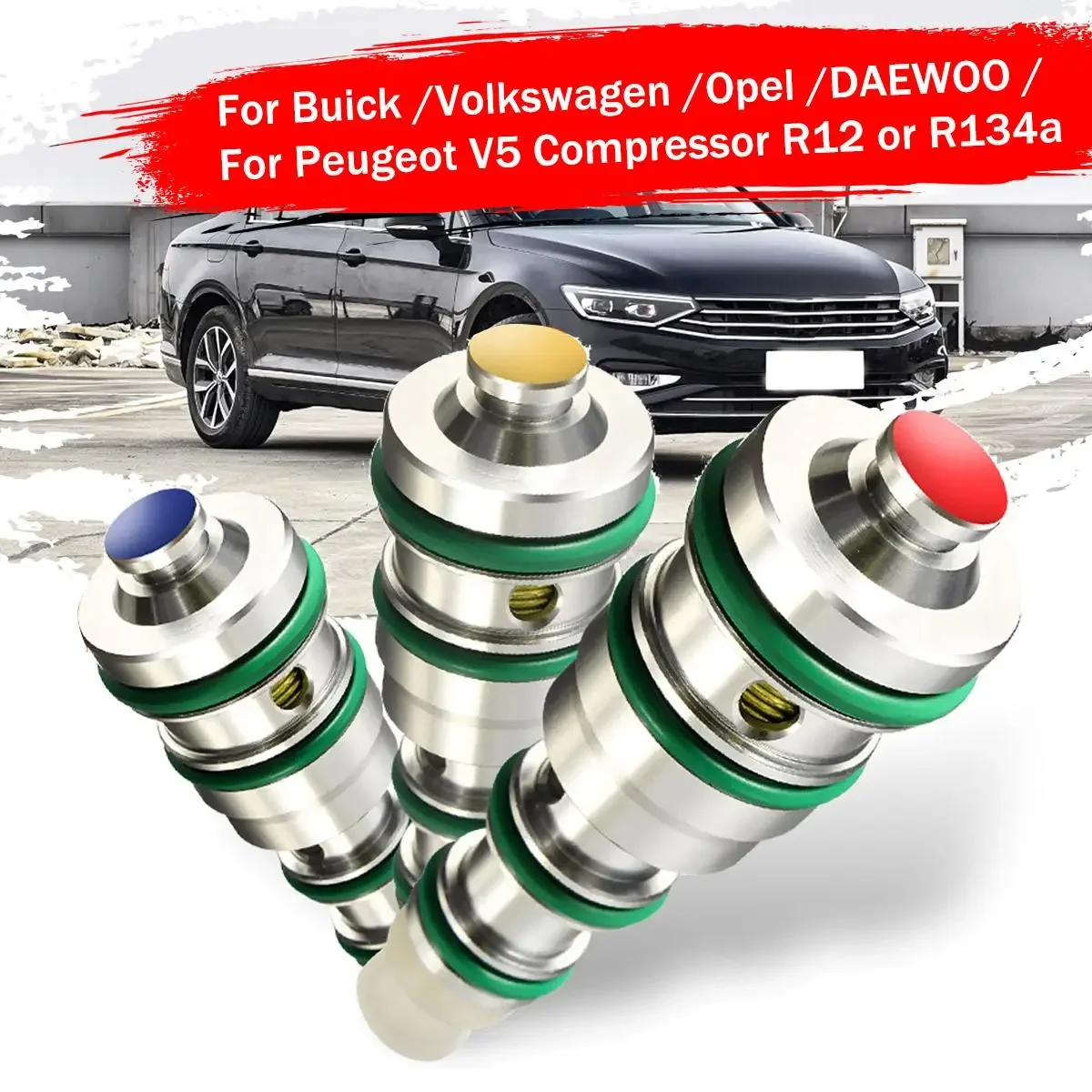 Клапан управления электромагнитным клапаном 44Psi 42Psi 40Psi для Buick Volkswagen VW, Opel DAEWOO Peugeot V5 компрессор R12 R134a, 5 шт.
Клапан управления электромагнитным клапаном 44Psi 42Psi 40Psi для Buick Volkswagen VW, Opel DAEWOO Peugeot V5 компрессор R12 R134a, 5 шт.
