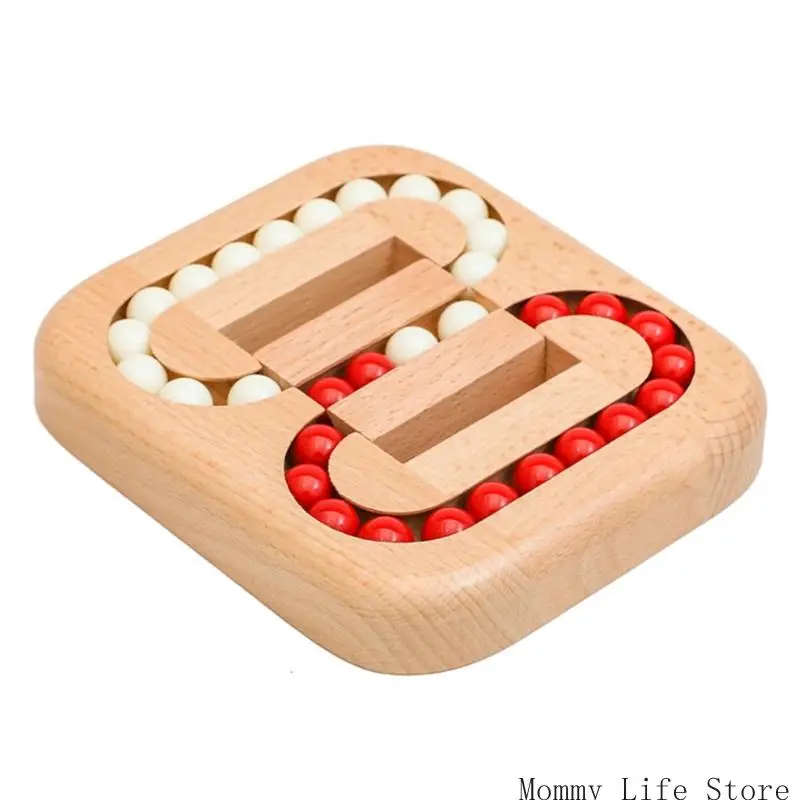 Rotating Bean Bead Puzzle Toy Maze Board Improves Fine Thinking Skill Fun Educational Toy for Children and Adult
Rotating Bean Bead Puzzle Toy Maze Board Improves Fine Thinking Skill Fun Educational Toy for Children and Adult