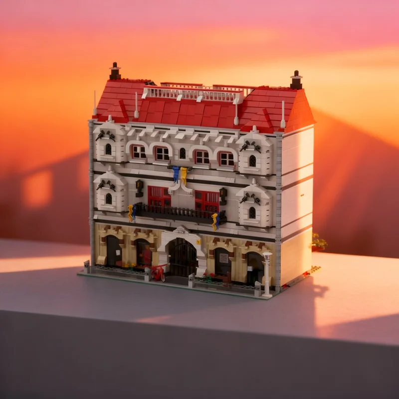 2857pcs MOC Modular Building Berlin Modular Streetscape Model Building Blocks Architecture Toys Christmas Gifts Education Kids
2857pcs MOC Modular Building Berlin Modular Streetscape Model Building Blocks Architecture Toys Christmas Gifts Education Kids