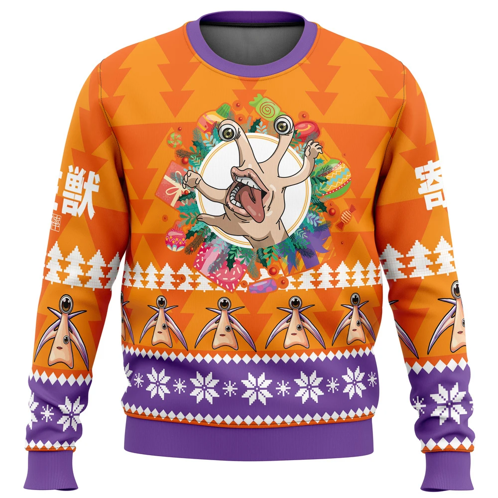 The Maxim Parasyte Ugly Christmas Sweater Gift Santa Claus Pullover Men 3D Sweatshirt And Top Autumn And Winter Clothi
The Maxim Parasyte Ugly Christmas Sweater Gift Santa Claus Pullover Men 3D Sweatshirt And Top Autumn And Winter Clothi