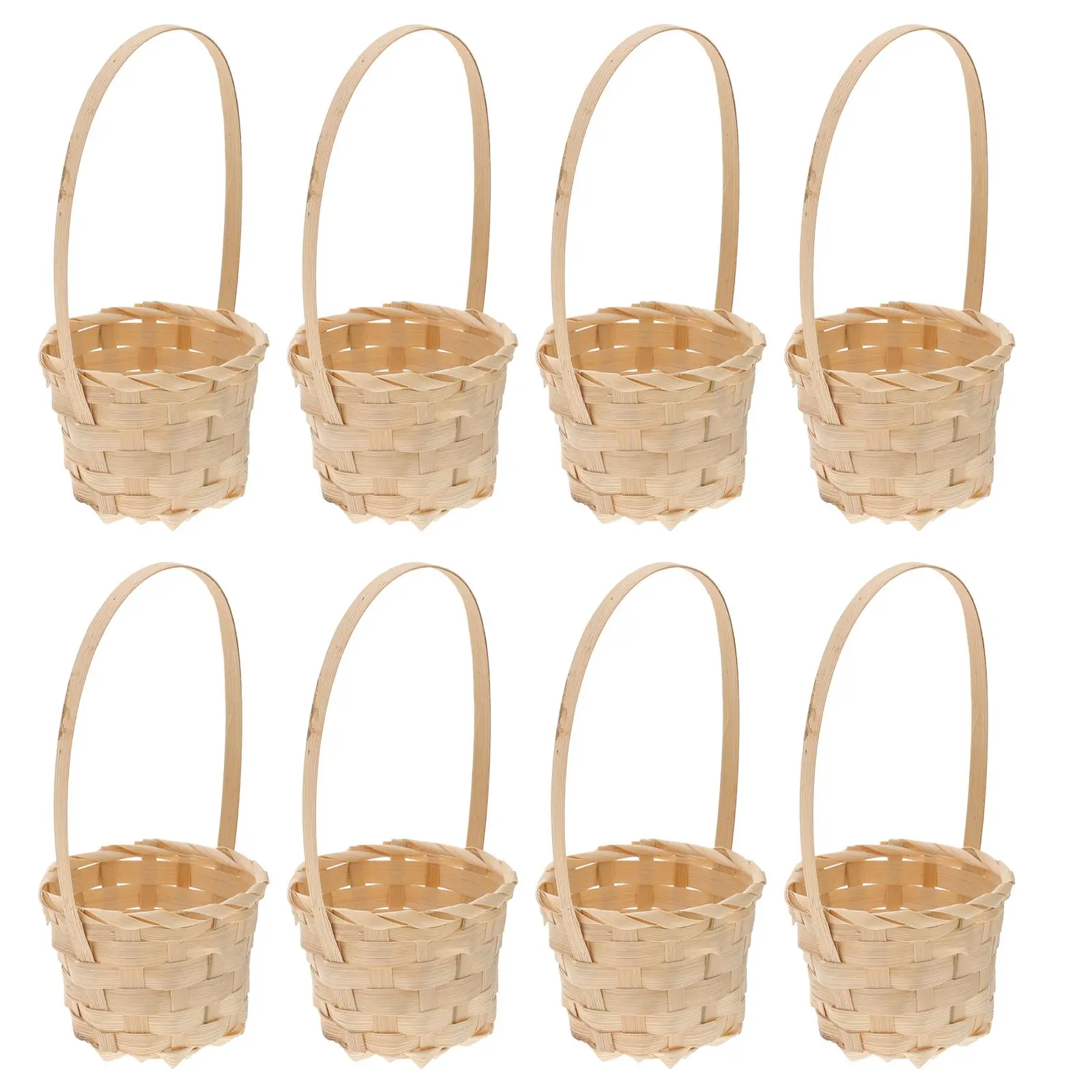 8 Pcs Woven Baskets Portable Fruit Vegetable Storage Home Decor Party Kitchen Bar Use Reusable Practical
8 Pcs Woven Baskets Portable Fruit Vegetable Storage Home Decor Party Kitchen Bar Use Reusable Practical