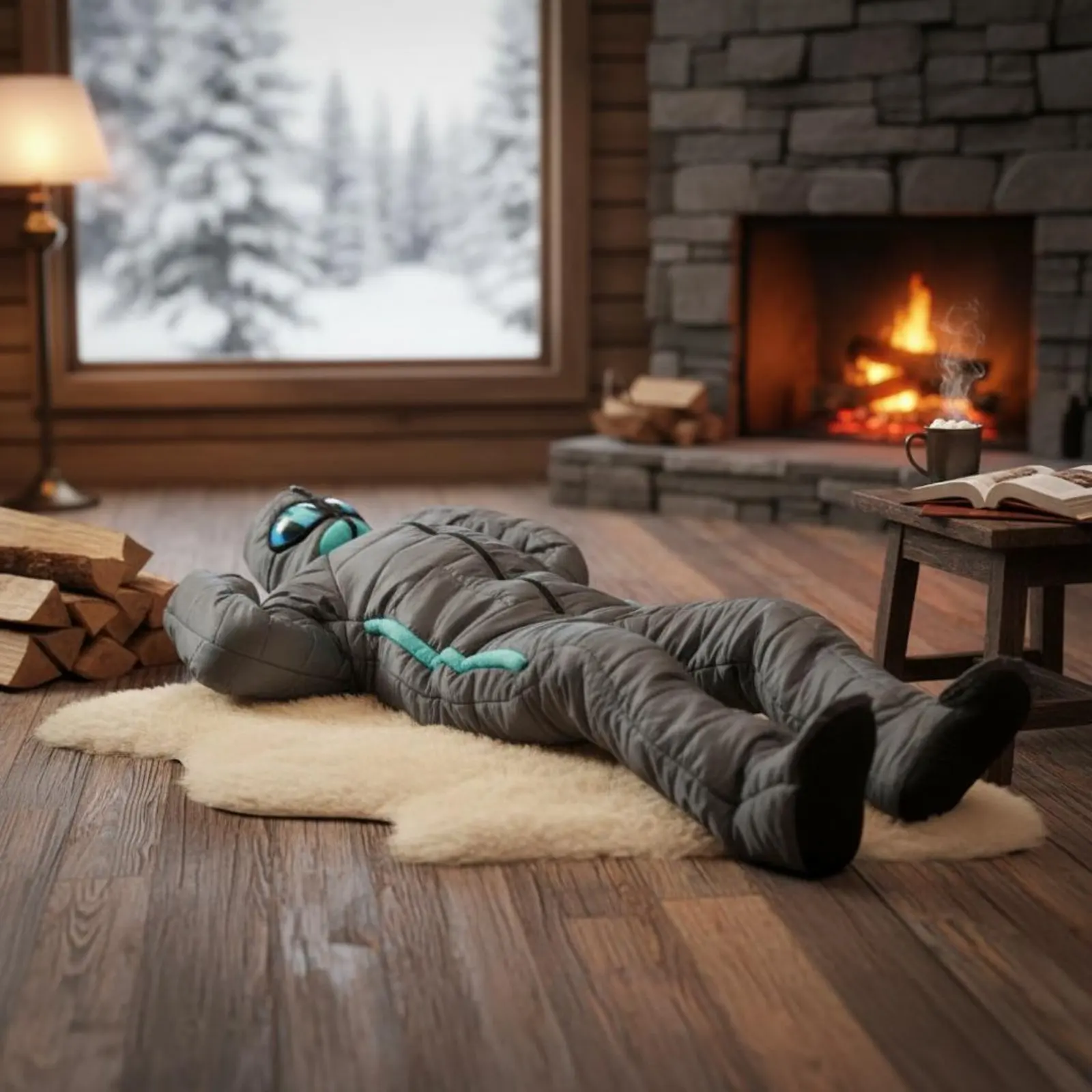 Alien Sleeping Bag Warm Person-Shaped Sleeping Bag Outdoor Gear Hooded Wearable Bedding Zipper Front for Hospital, Camping
Alien Sleeping Bag Warm Person-Shaped Sleeping Bag Outdoor Gear Hooded Wearable Bedding Zipper Front for Hospital, Camping