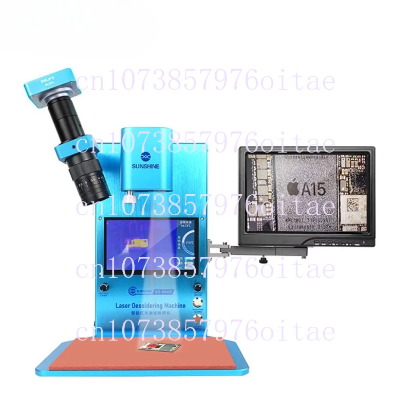 SS-890D Intelligent Infrared Laser Desoldering Machine with 4800W Camera for Motherboard Chip CPU Tin Planting Repair
SS-890D Intelligent Infrared Laser Desoldering Machine with 4800W Camera for Motherboard Chip CPU Tin Planting Repair