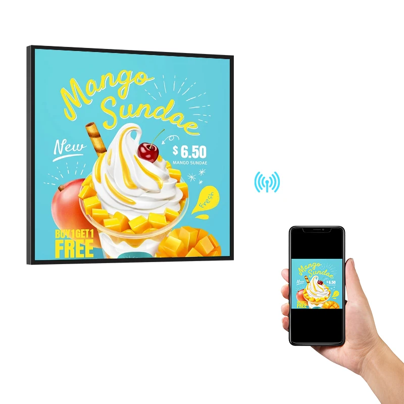 LCD Screen 19.6 26 29.6 39.4 45.4 Inch Advertising Android Digital Display NFT LCD square Monitor Digital Photo Frame
LCD Screen 19.6 26 29.6 39.4 45.4 Inch Advertising Android Digital Display NFT LCD square Monitor Digital Photo Frame