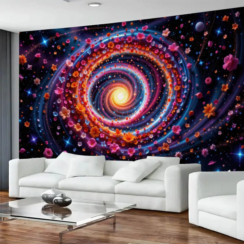 Flower Starry Sky Tapestry Mysterious Geometry Fractal Printing Wall Hanging Fantasy Home Art Decoration Background Cloth
Flower Starry Sky Tapestry Mysterious Geometry Fractal Printing Wall Hanging Fantasy Home Art Decoration Background Cloth