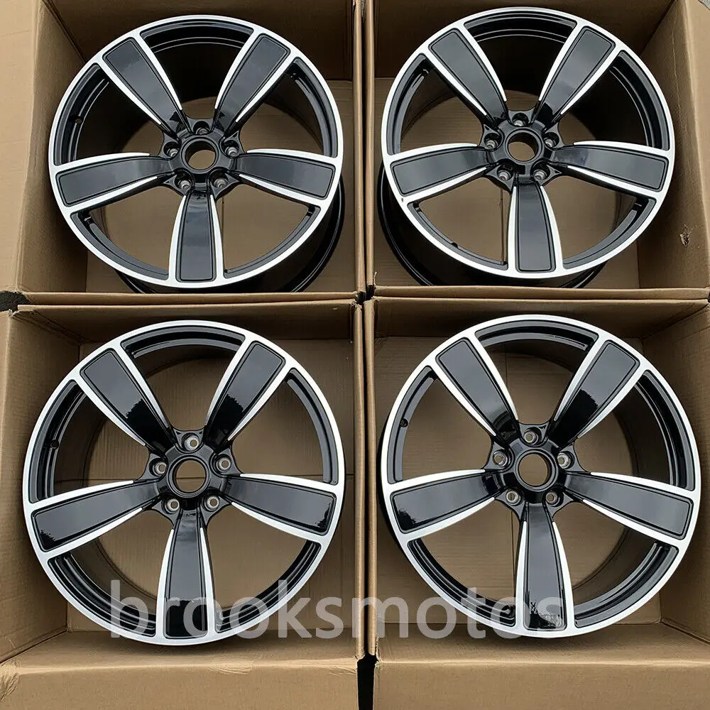 21" NEW 5 SPOKE STYLE WHEELS RIMS FOR PORSCHE MACAN 21X9 21X10 5X112 SET OF 4
21" NEW 5 SPOKE STYLE WHEELS RIMS FOR PORSCHE MACAN 21X9 21X10 5X112 SET OF 4
