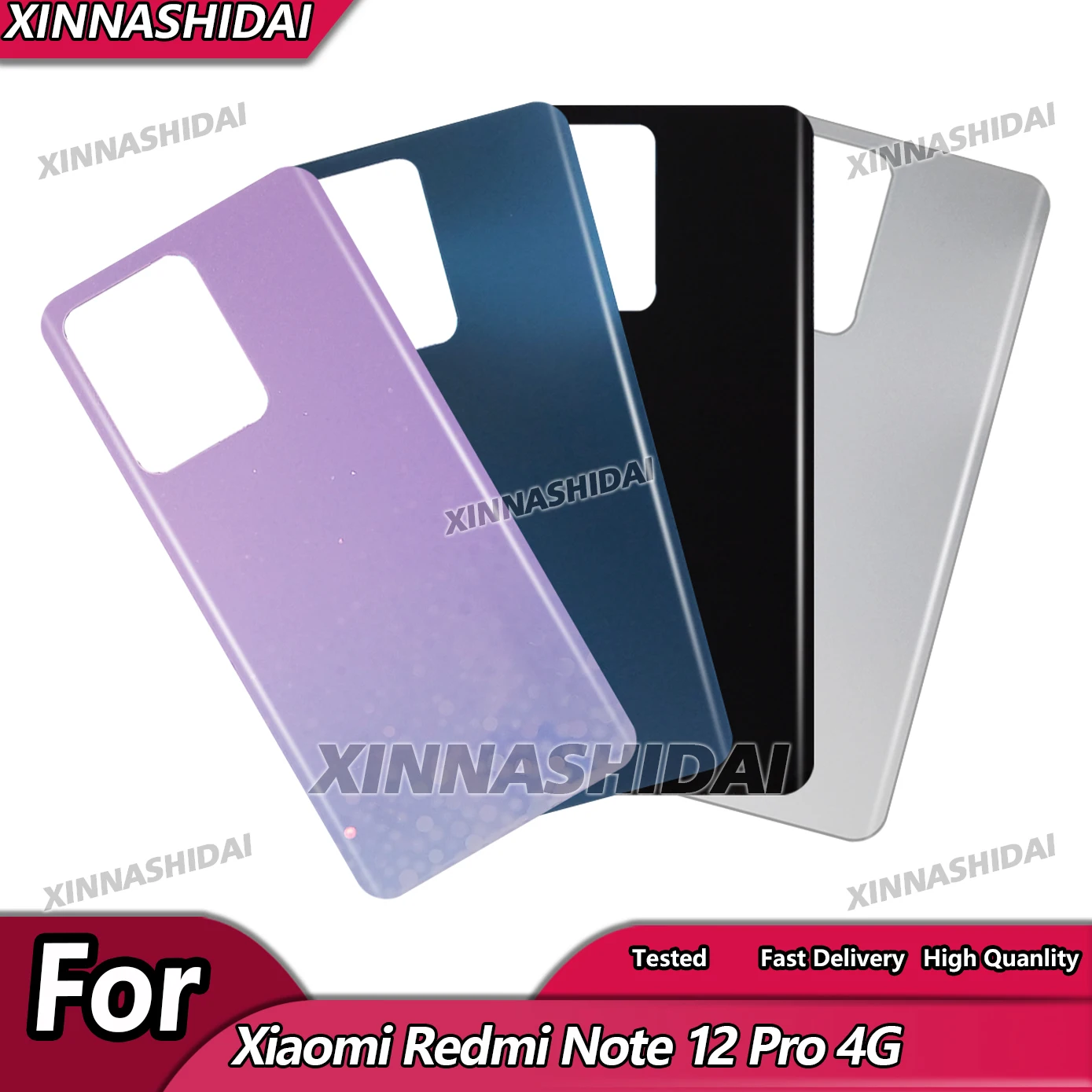 Новинка для Xiaomi Redmi Note 12 Pro 4G, сменный чехол для аккумулятора задней двери, задняя крышка аккумулятора, объектив камеры с наклейкой
Новинка для Xiaomi Redmi Note 12 Pro 4G, сменный чехол для аккумулятора задней двери, задняя крышка аккумулятора, объектив камеры с наклейкой