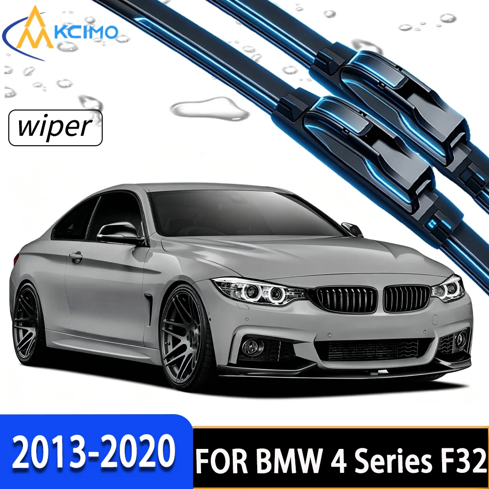 2Pcs Front Windshield Wiper Blades for BMW 4 Series F32/F33 2013-2020, High-Density Rubber, Stable Wiping, Direct Replacement
2Pcs Front Windshield Wiper Blades for BMW 4 Series F32/F33 2013-2020, High-Density Rubber, Stable Wiping, Direct Replacement