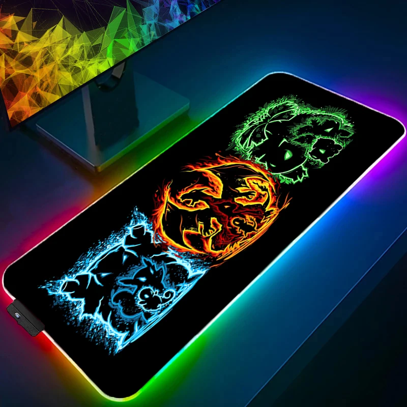 Коврик для мыши RGB P-Pokemon 90x40 см, увеличенный размер XXL, с подсветкой, быстрый, нескользящий, для компьютера, клавиатуры, светодиодный настольный коврик, игровые аксессуары, коврик для мыши
Коврик для мыши RGB P-Pokemon 90x40 см, увеличенный размер XXL, с подсветкой, быстрый, нескользящий, для компьютера, клавиатуры, светодиодный настольный коврик, игровые аксессуары, коврик для мыши