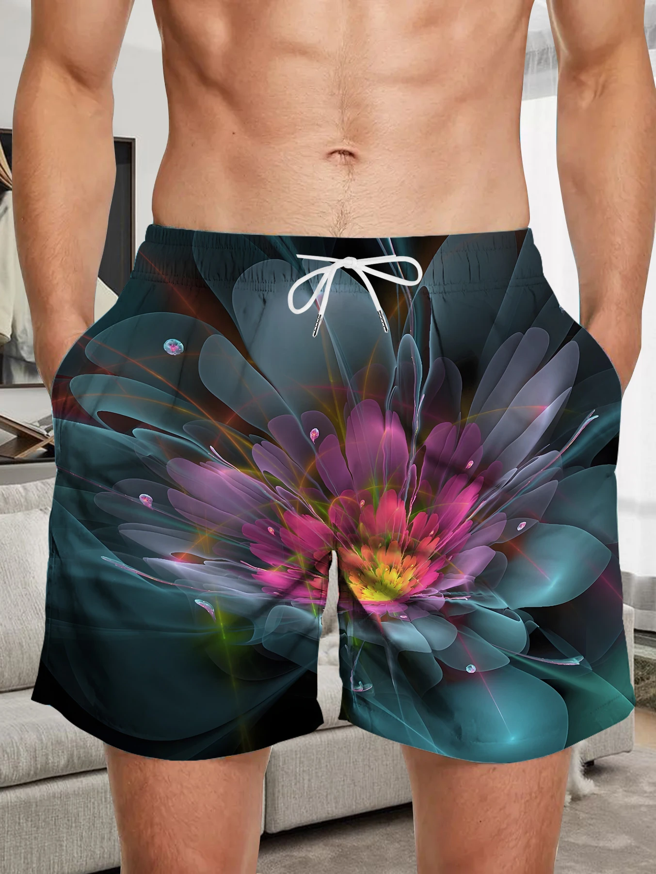 Men's Digital Printed Shorts Full Print Beach Pants Quick Dry Polyester Casual Trunks
Men's Digital Printed Shorts Full Print Beach Pants Quick Dry Polyester Casual Trunks