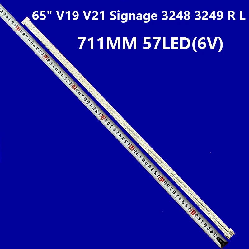 2 шт./компл. светодиодная лента для подсветки телевизора LC650EQG FN MD 65 "V19 Signage 3248 3249 R L 6922L-0276A 6916L-3248A 3249A
2 шт./компл. светодиодная лента для подсветки телевизора LC650EQG FN MD 65 "V19 Signage 3248 3249 R L 6922L-0276A 6916L-3248A 3249A