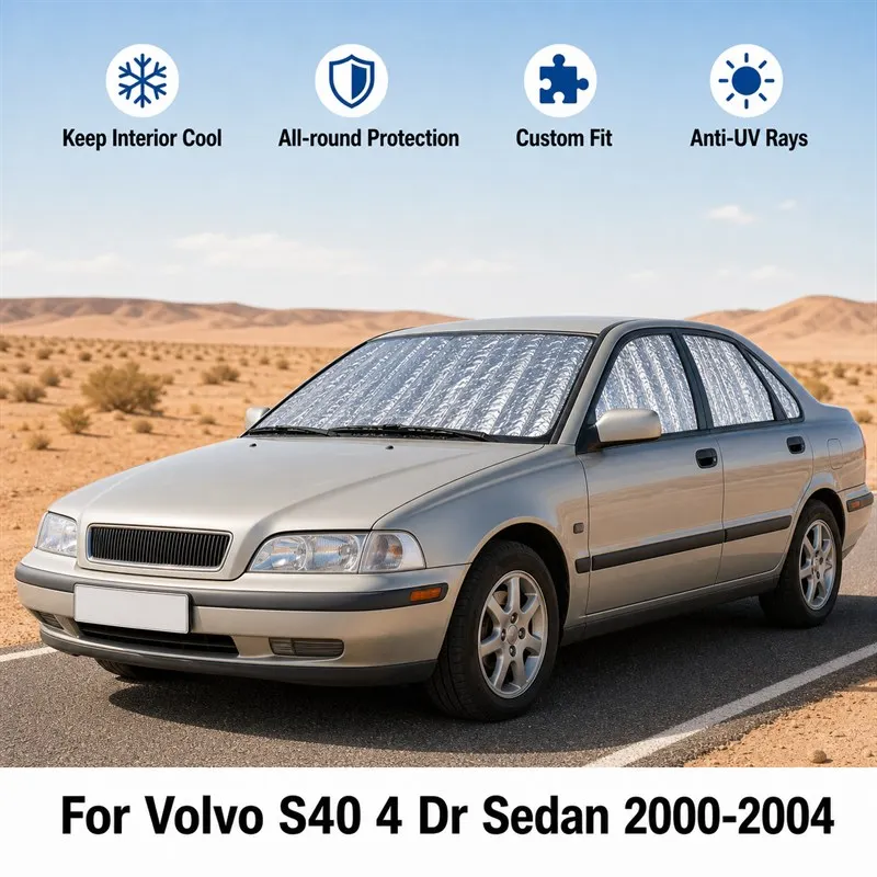 For Volvo S40 4 Dr Sedan 2000-2004 Full Set Car Window Sunshades UV Block Privacy Heat Insulated Foldable Car Curtain
For Volvo S40 4 Dr Sedan 2000-2004 Full Set Car Window Sunshades UV Block Privacy Heat Insulated Foldable Car Curtain